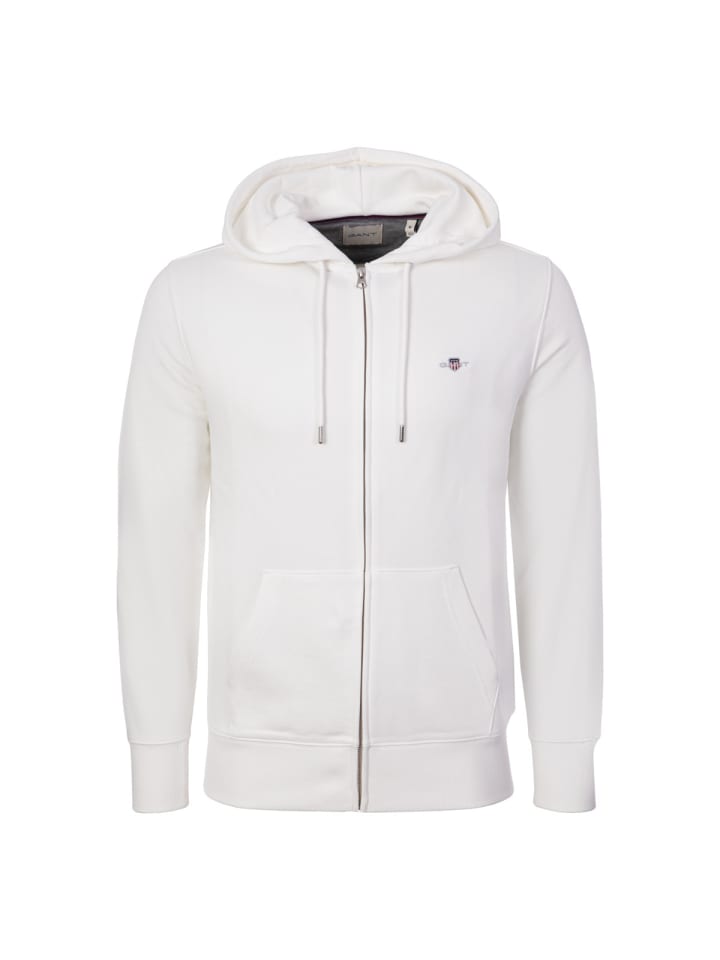 

Gant Худи Reg Shield на молнии, кремового цвета, Бежевый, Gant Худи Reg Shield на молнии, кремового цвета