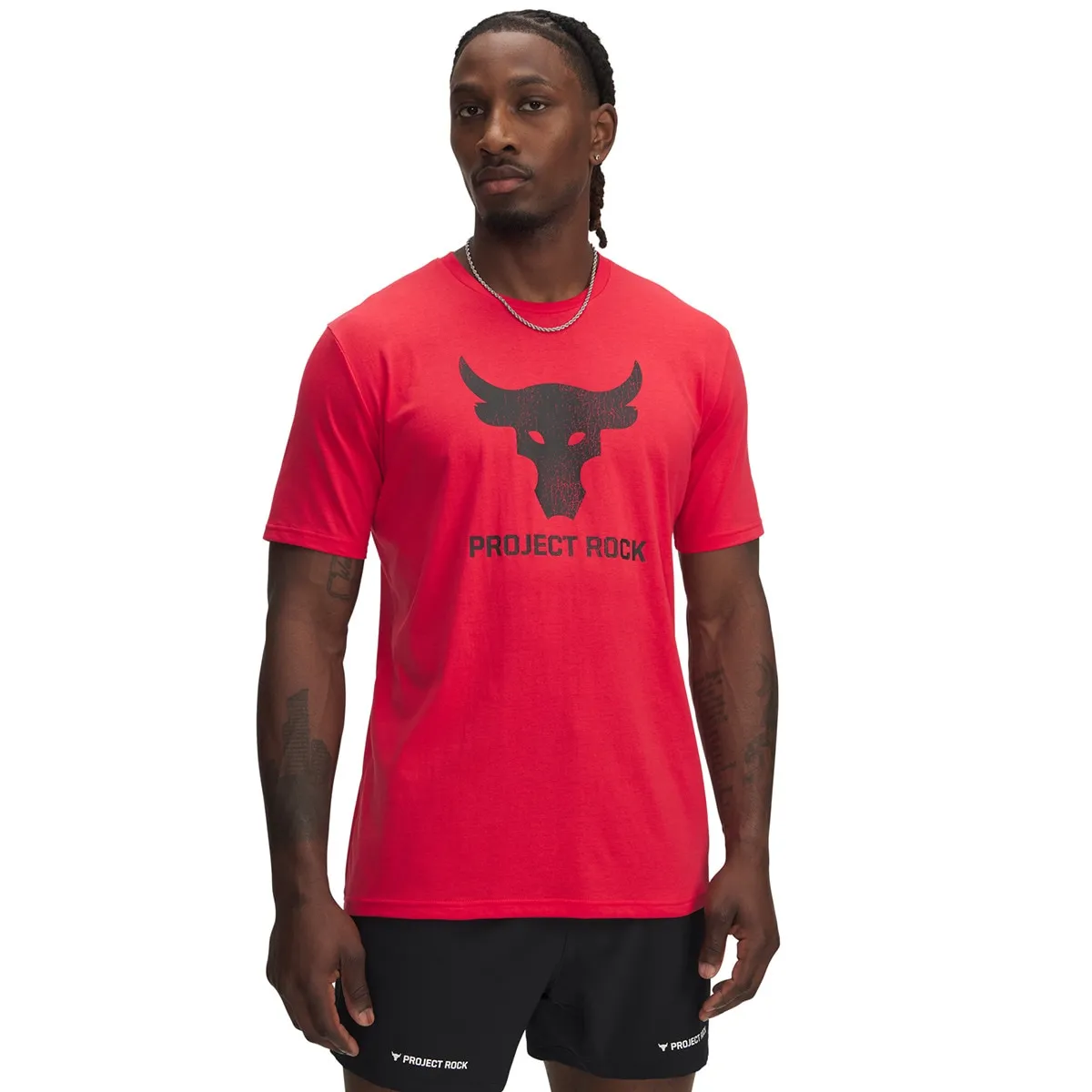 

UA Pjt Rck Brahma Bull SS Under Armour Мужская футболка, красный