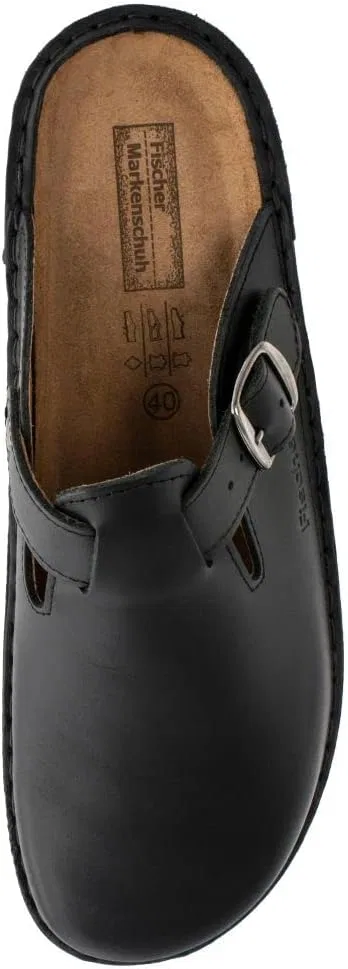 Мужские мюли Fischer Markenschuh Andreas, Black 222 — фото 3
