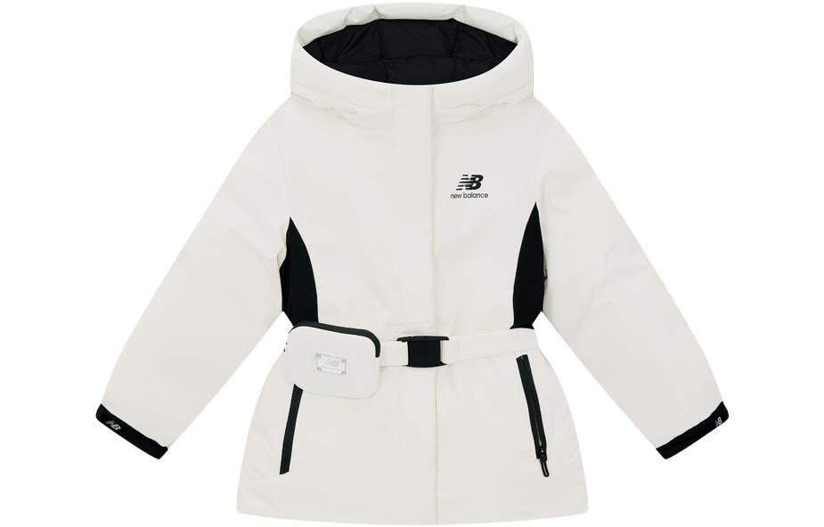 

Детский пуховик/пуховик New Balance Kids, цвет White