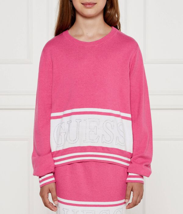 

Свитер Regular fit Guess, розовый
