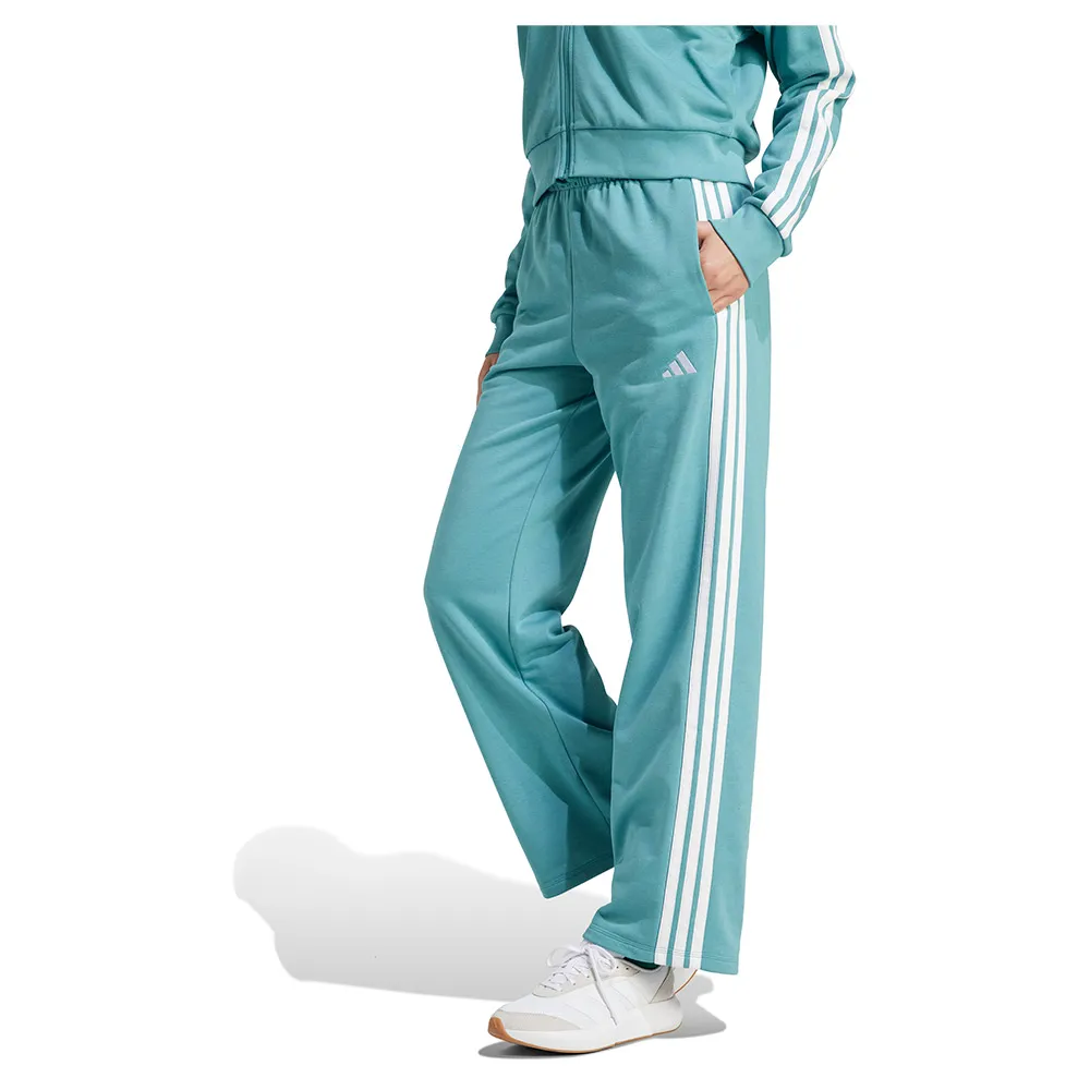 

Джоггеры adidas Essentials 3 Stripes Open Hem French Terry, синий