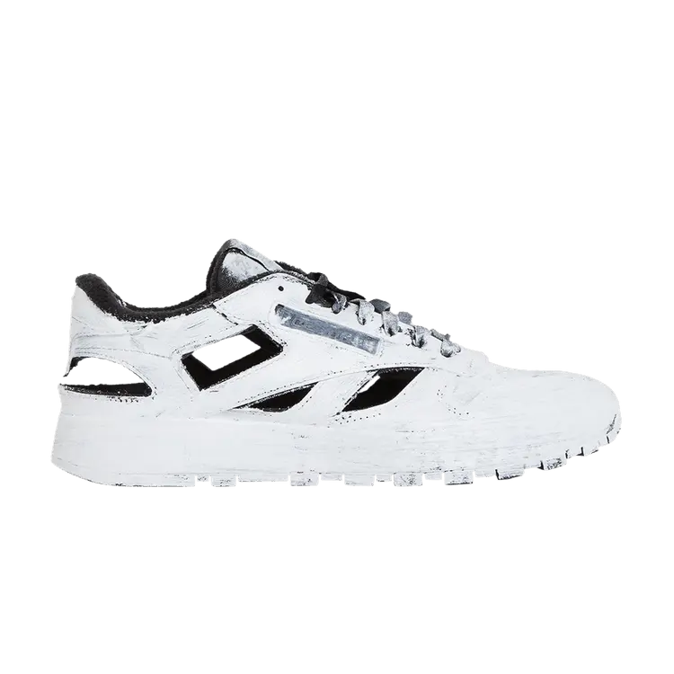 Кроссовки Maison Margiela Reebok x Maison Margiela Wmns Classic Leather Tabi Low 'Whiteout', белый