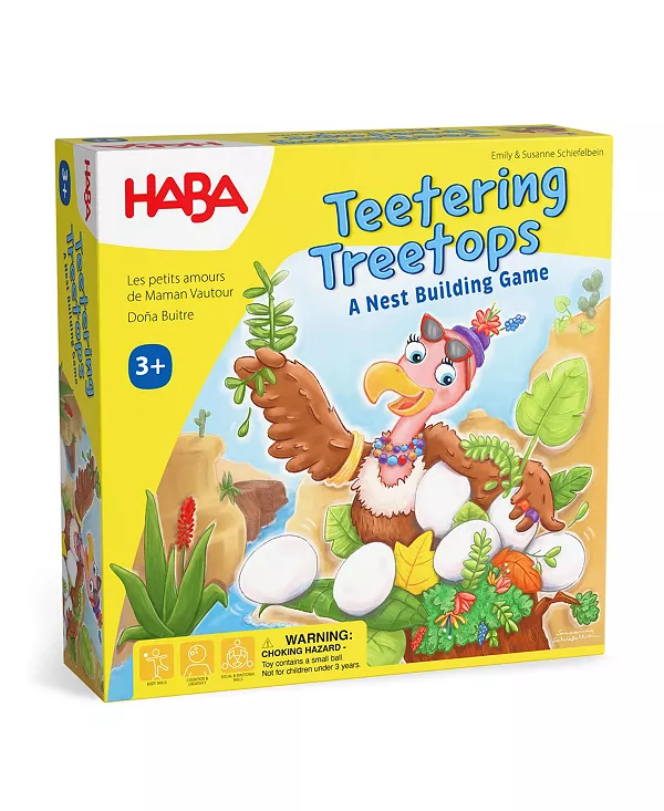 

Игра «Качающиеся верхушки деревьев»: идеальная настольная игра для развития ловкости для детей от 3 лет и старше, увлекательные настольные игры на тему птиц для семейного вечера. Haba, mutli