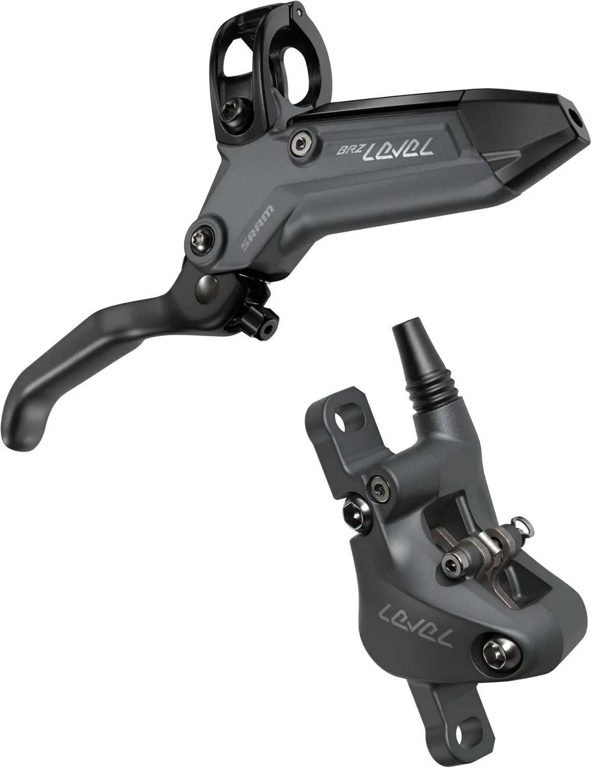 

Бронзовый дисковый тормоз с 2 поршнями и комплект рычагов SRAM, Dark Polar