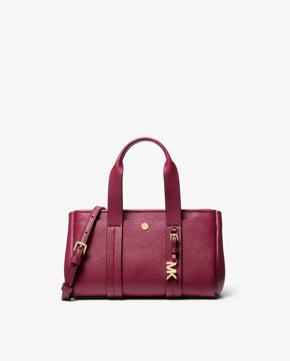 

Женская сумка-бандо Romee из гранулированной кожи Michael Michael Kors, гранатовый