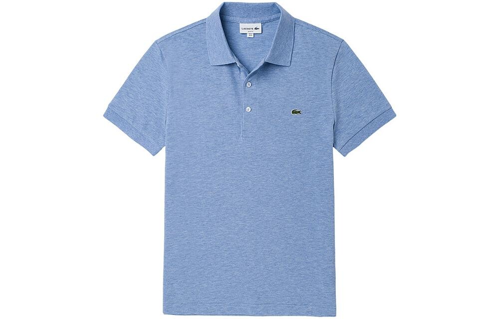 

Рубашка поло мужская светло-синяя Lacoste, светло-голубой