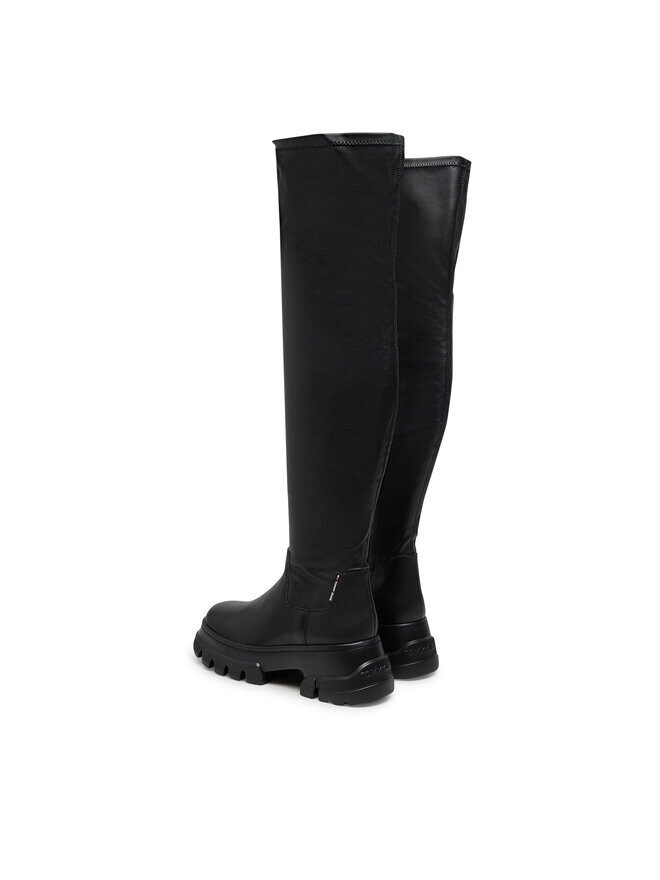 Вейдерсы Tommy Jeans altas Tjw Lightweight Otk Boot EN0EN02634 Negro, черный — фото 3
