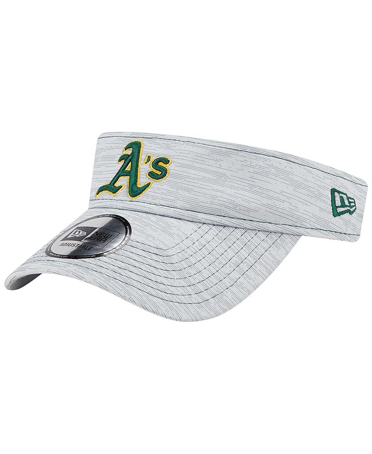

Мужской серый регулируемый козырек Oakland Athletics New Era