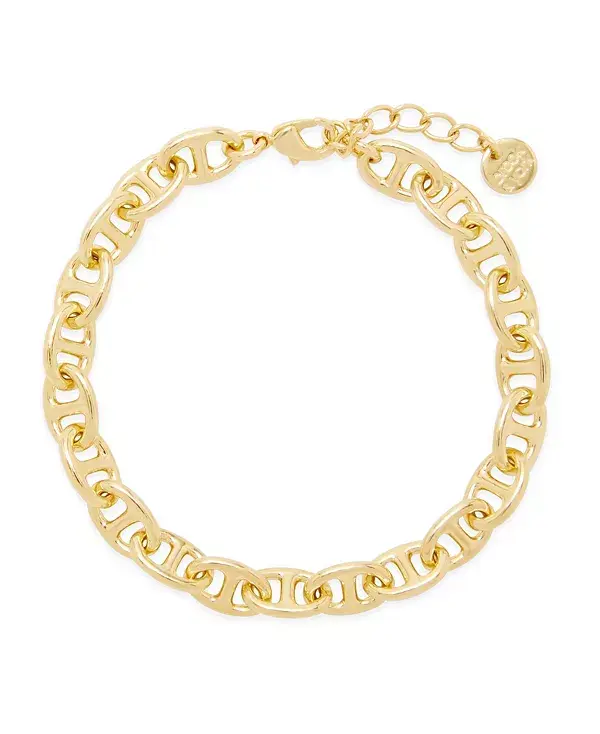 

Браслет-Цепочка Тесс якорь Brook & York, gold-plated