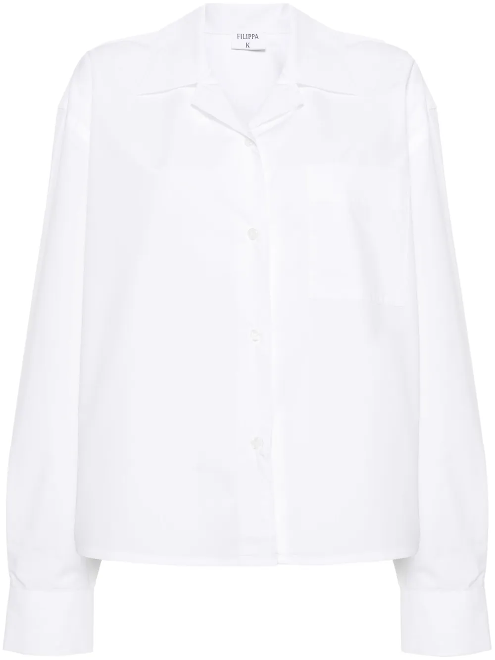 

Рубашка с распашным воротником Filippa K, белый