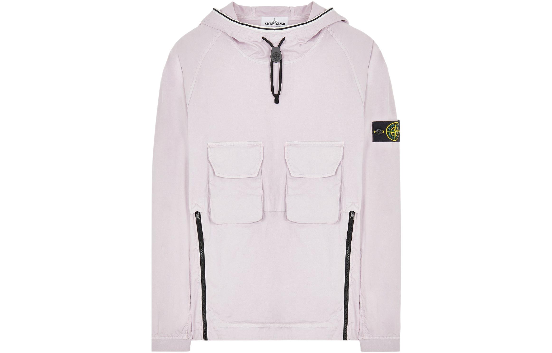 

Толстовка мужская розовая Stone Island, розовый