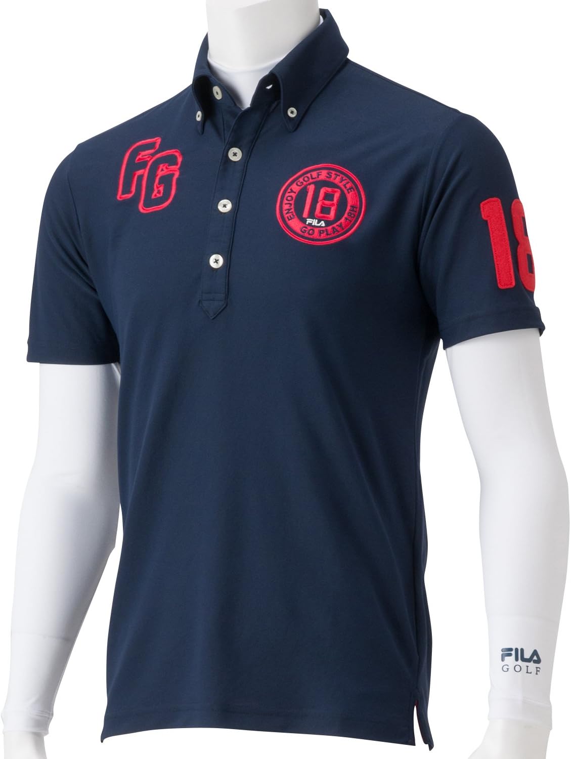 

Мужская рубашка для гольфа Fila Golf 745501, темно-синий