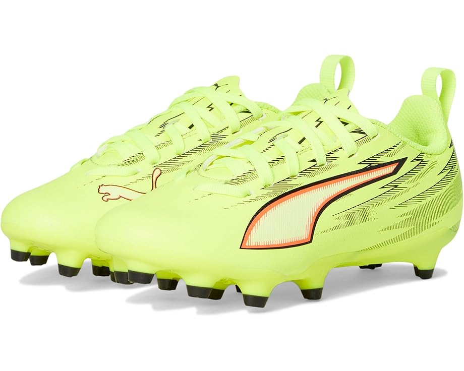 

Детские бутсы Puma Ultra 6 Play Firm/Artificial Ground (маленькие/большие дети) PUMA Kids, Yellow Alert/Black/Glowing Red/Lime Squeeze