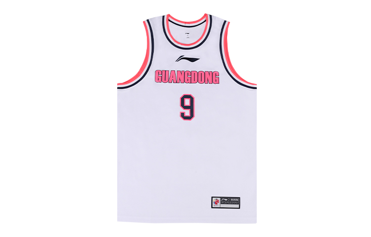 

LINING Футболка-майка мужская CBA Collection Professional Basketball Collection White