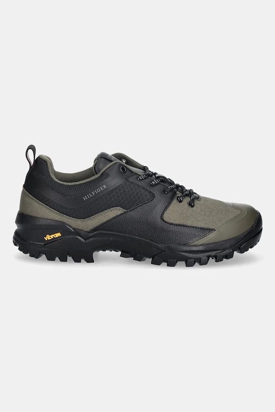 Кроссовки VIBRAM LOW RUNNER TECH Tommy Hilfiger, зеленый — фото 2