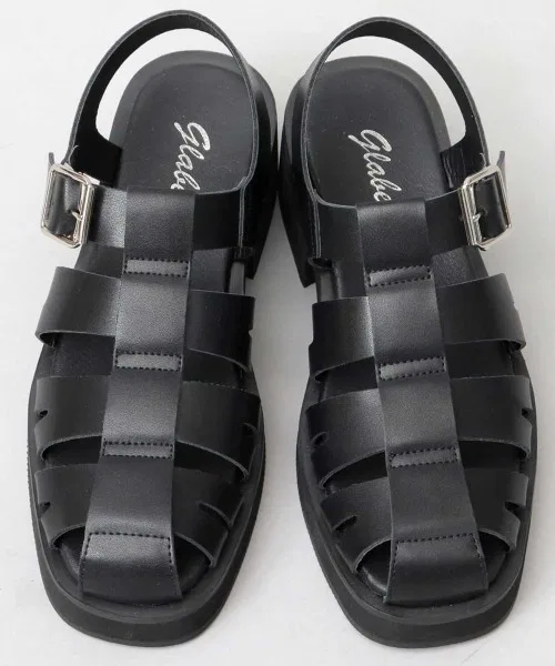 Мужские сандалии glabella HEEL UP GURKHA SANDALS с каблуком — фото 3