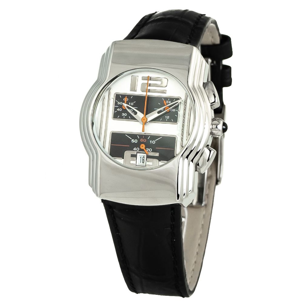 

Женские часы Chronotech Leather, черный
