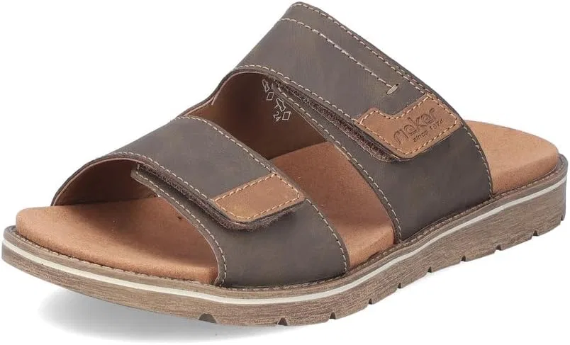 Мужские классические сандалии Rieker 24394, мужские сандалии, Brown 25