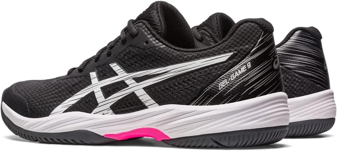Кроссовки мужские ASICS Gel-Game 9, Black/Hot Pink — фото 3