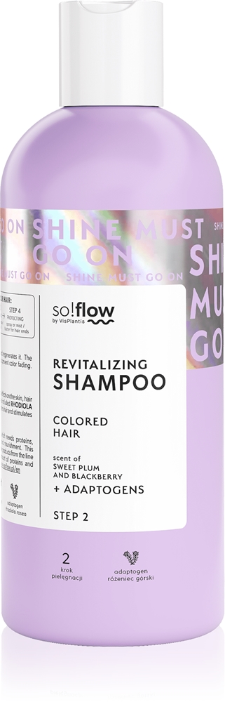 

Шампунь для восстановления окрашенных волос So!Flow, 400 мл