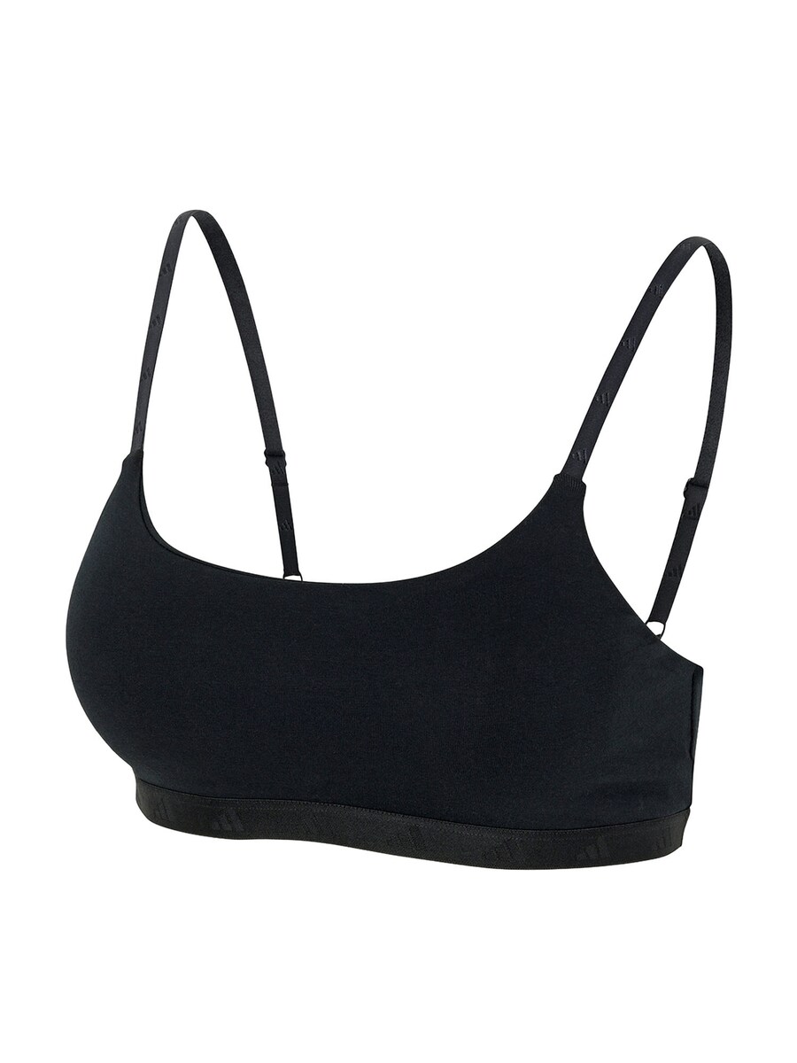 

Бюстгальтер-бралетт ADIDAS SPORTSWEAR Scoop Bralette - Sport Active Essentials , Black