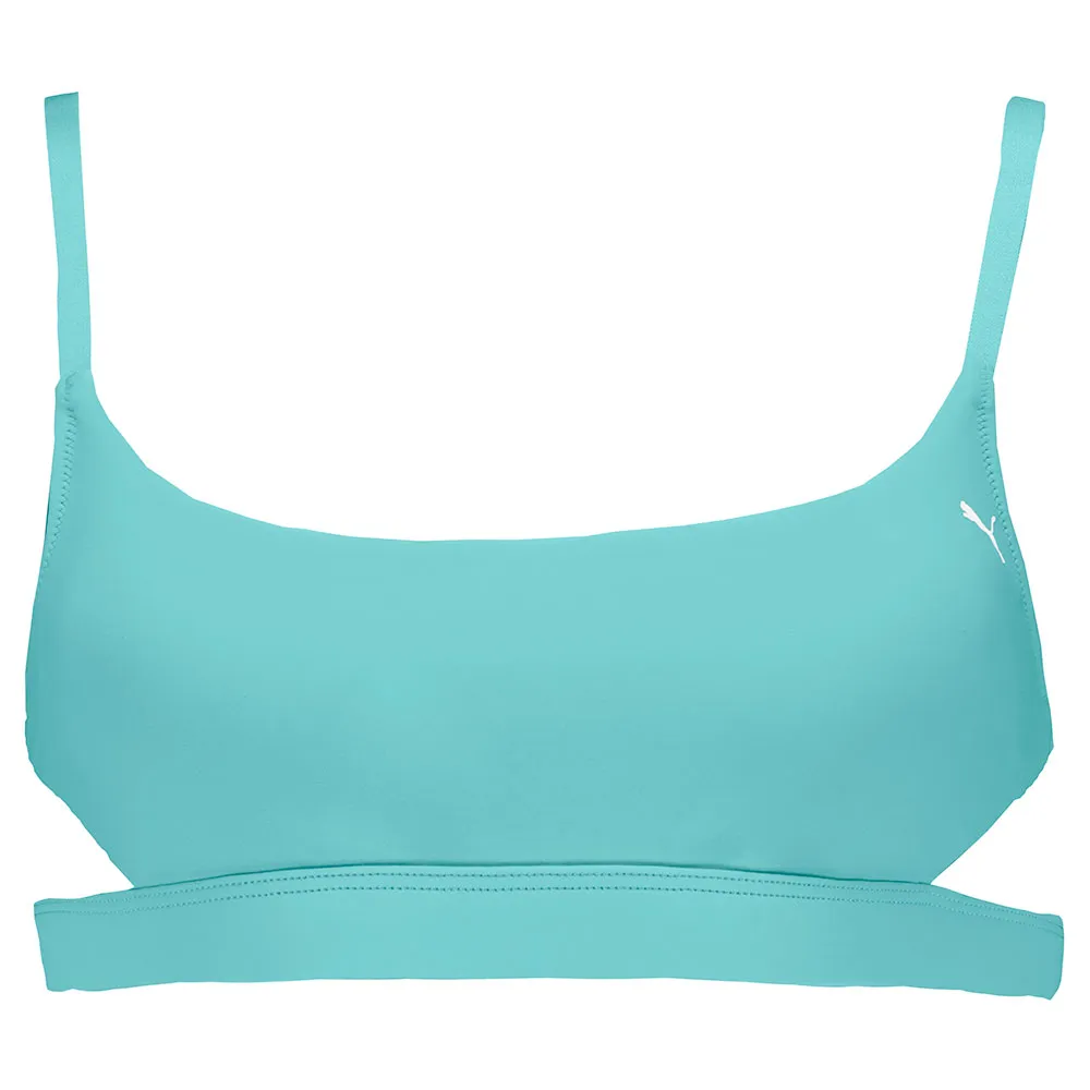 

Топ бикини Puma Peekaboo, зеленый