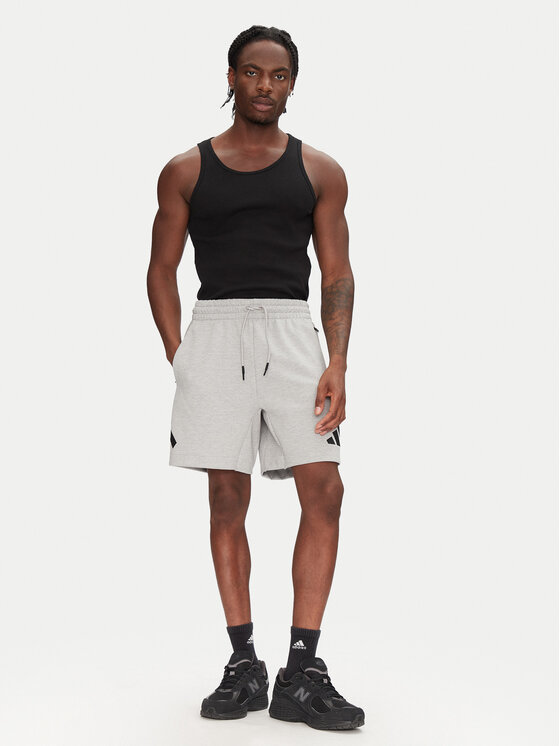 Спортивные шорты обычного кроя Z.N.E. JJ4892 Adidas, серый — фото 2