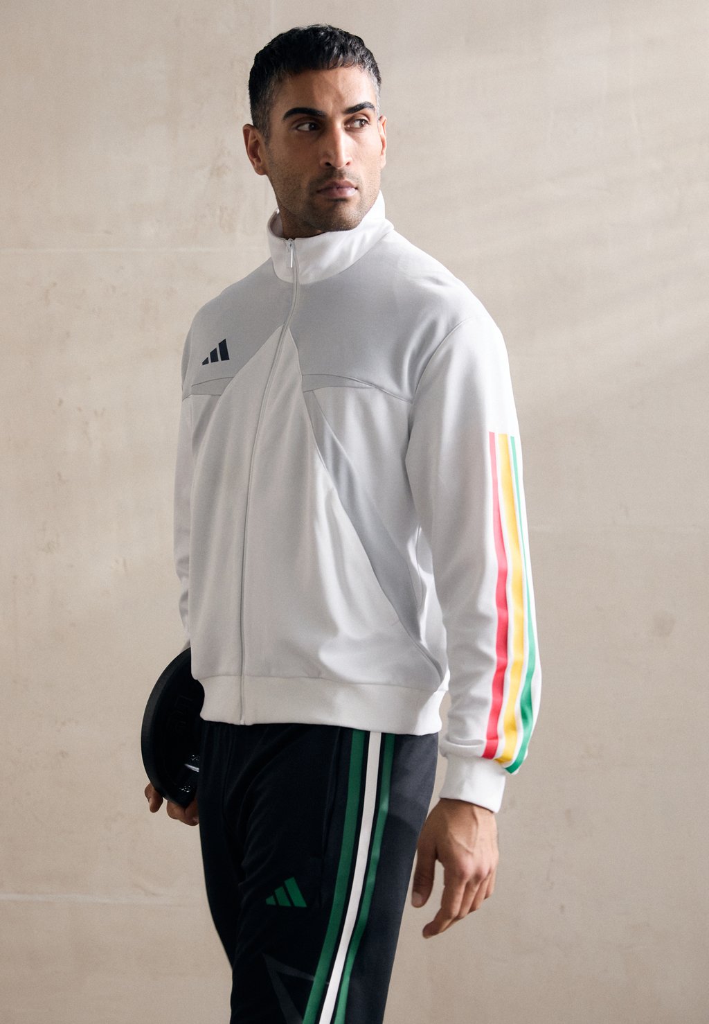 

Тренировочная куртка HOUSE OF TIRO NATIONS PACK adidas Sportswear, белый