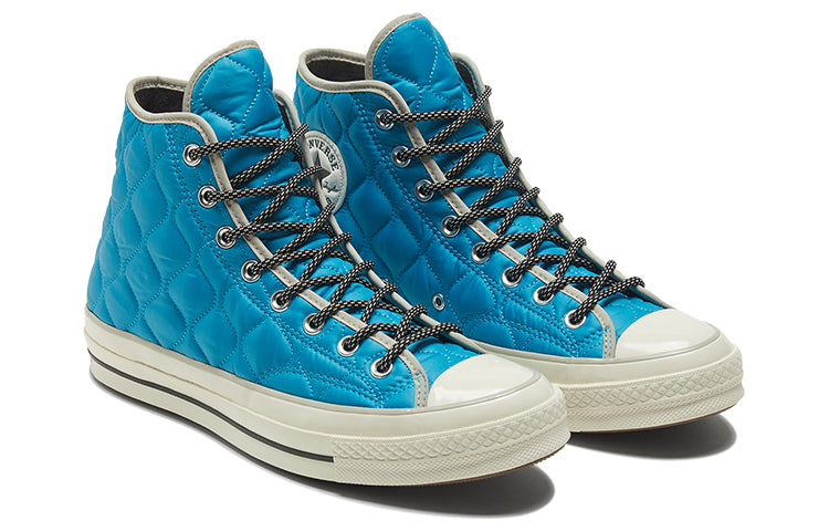 Кеды Converse Chuck 70 High 'Workwear Quilting - Sail Blue', синий — фото 3