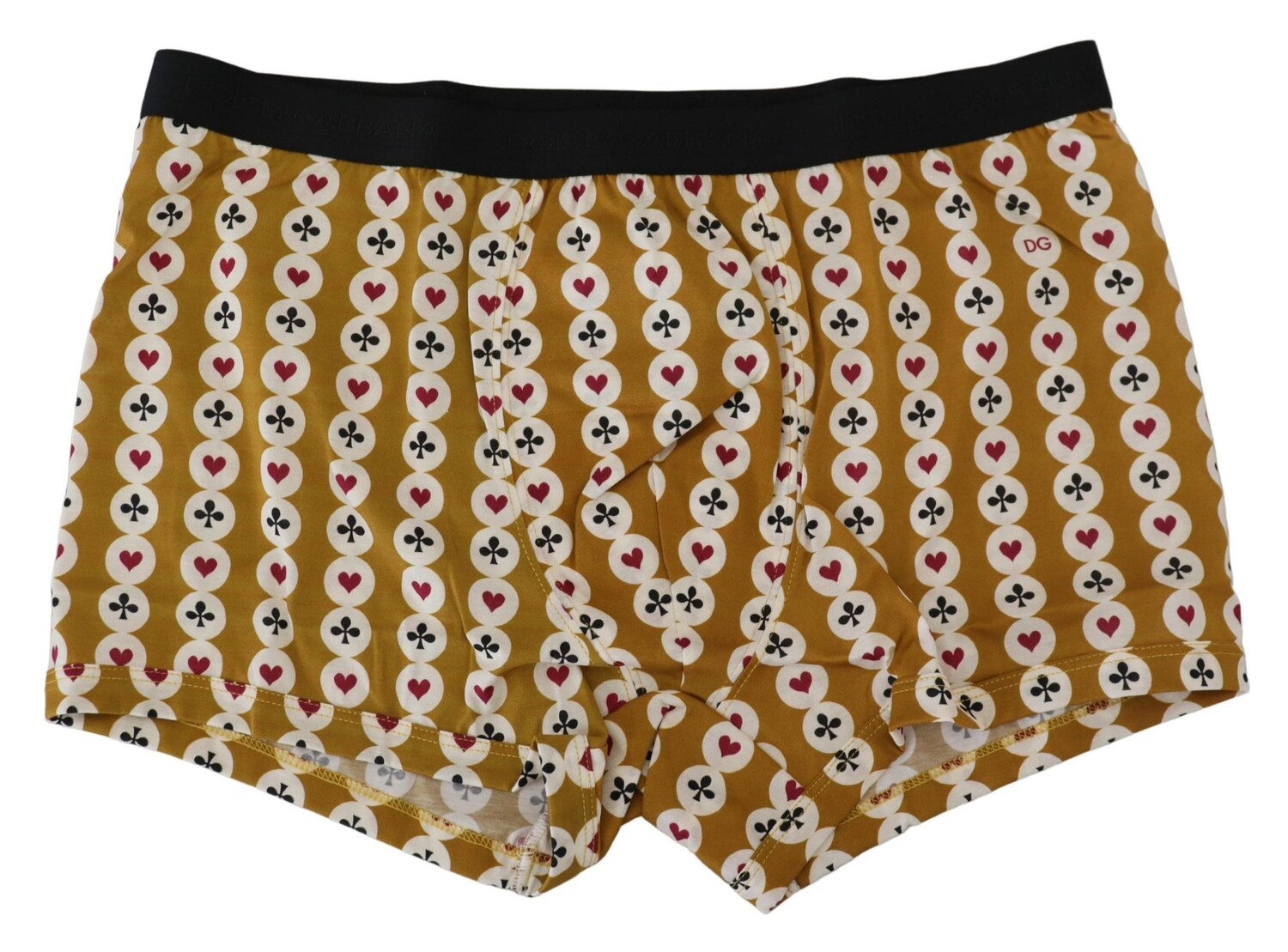 

Элегантные желтые хлопковые шорты-боксеры Dolce & Gabbana