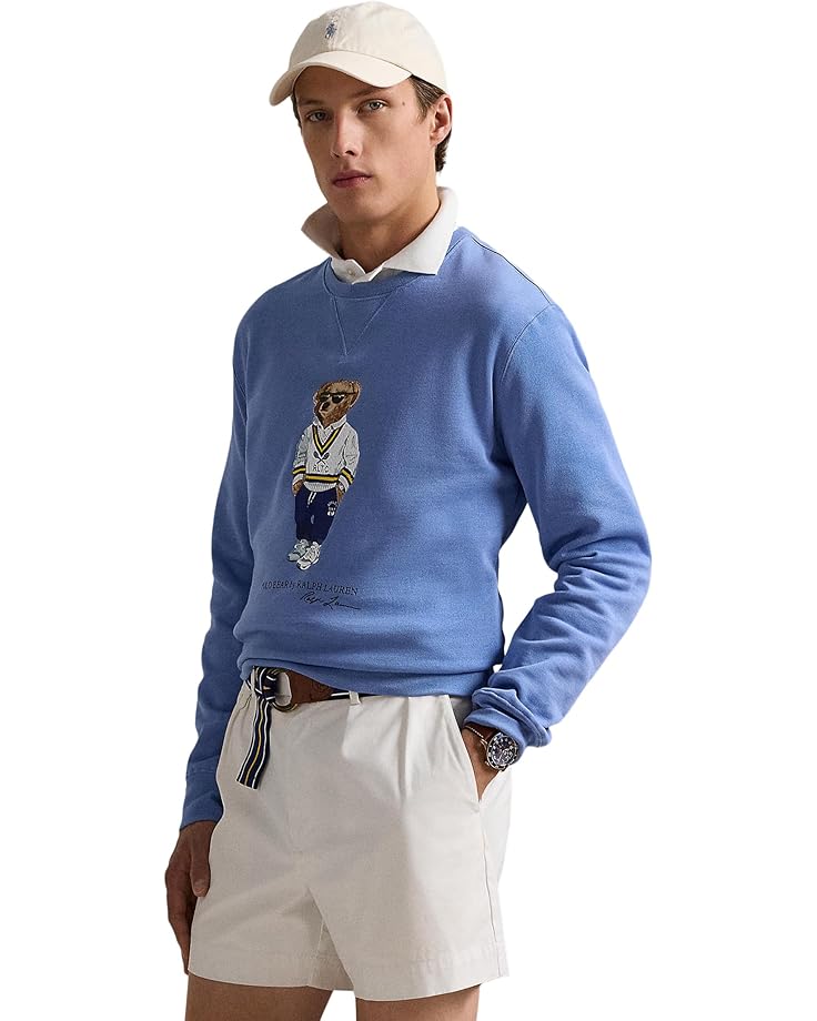 

Толстовка Polo Ralph Lauren Polo Bear Fleece Sweatshirt, цвет Sp25 Campus Blu Hrtg Icns Bear
