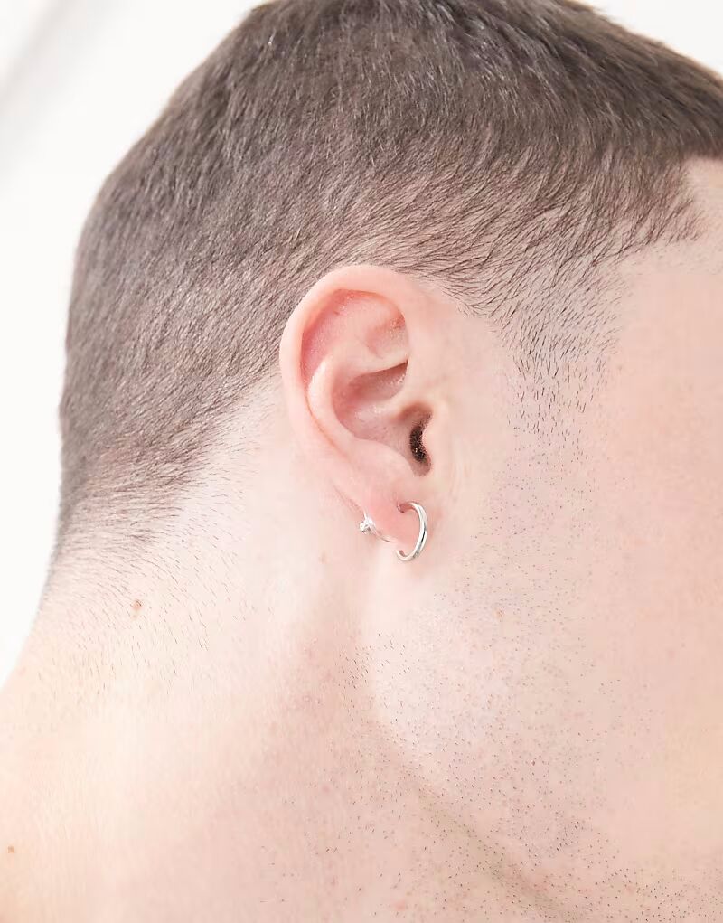 

Серьги-кольца из серебра Faded Future