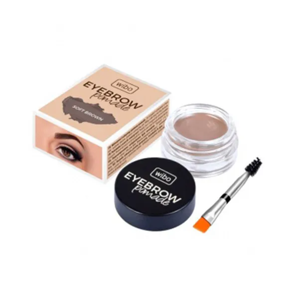 

Помада для бровей Eyebrow Pomade Wibo, цвет soft brown