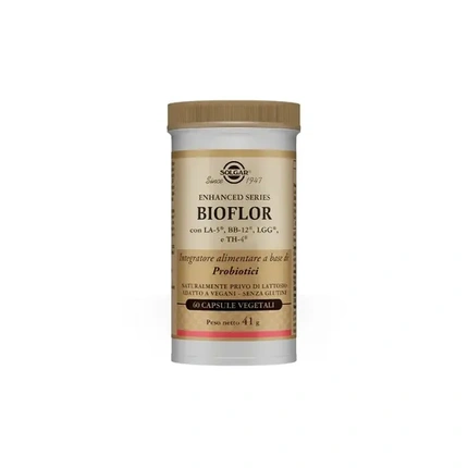 

Bioflor 60 растительных капсул - пробиотическая добавка Solgar