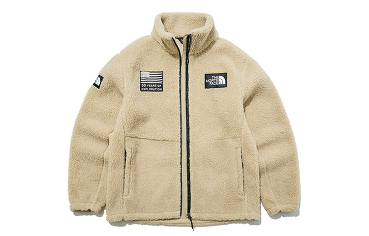 

Бархатная куртка мужская хаки The North Face, хаки