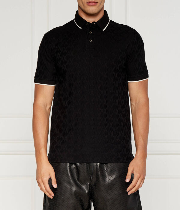 

Рубашка поло Regular fit Armani Exchange, черный