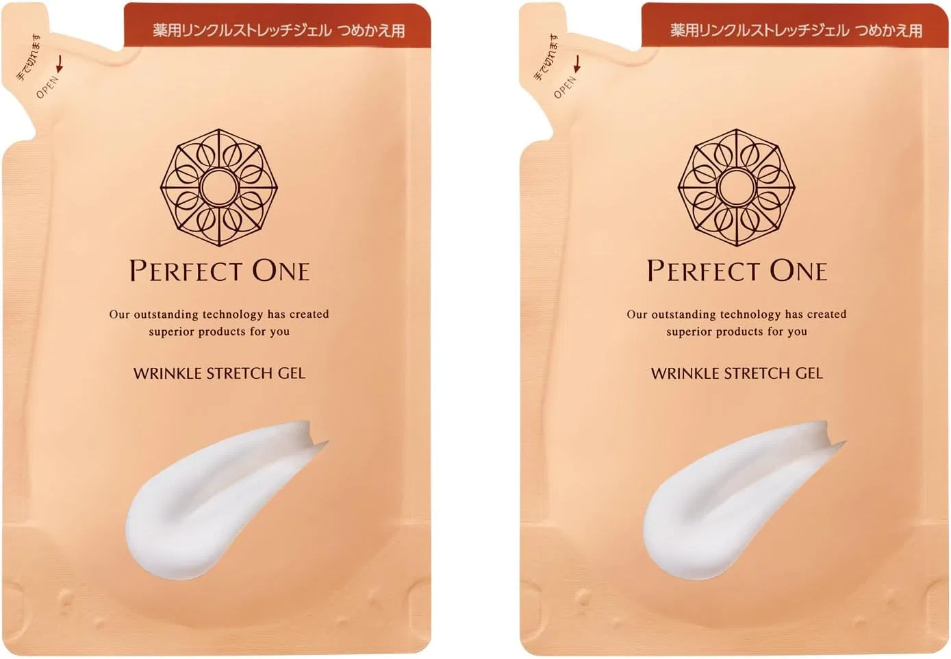 Набор Perfect One — Гель для лица антивозрастной увлажняющий 7-в-1, 50 г, набор 2 шт