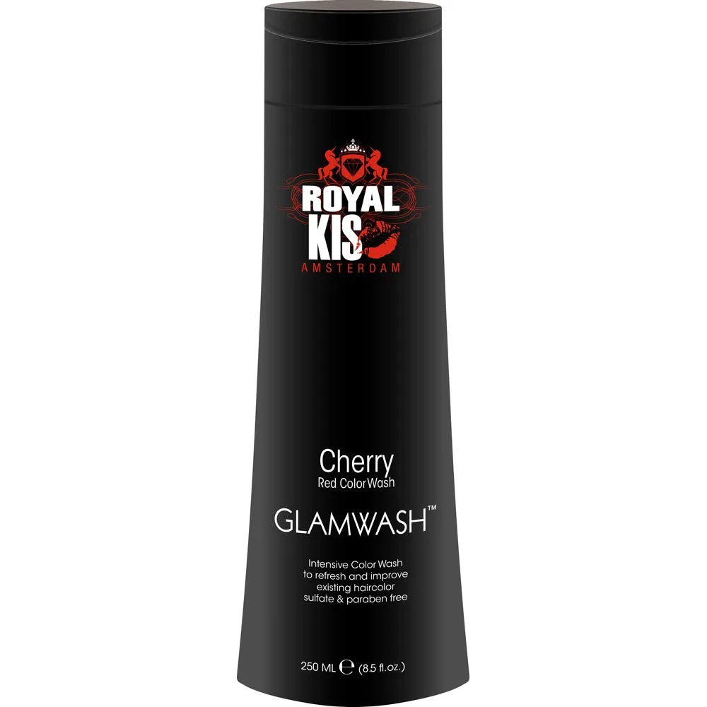 Цветной шампунь «GlamWash Cherry» 250 мл от Royal KIS