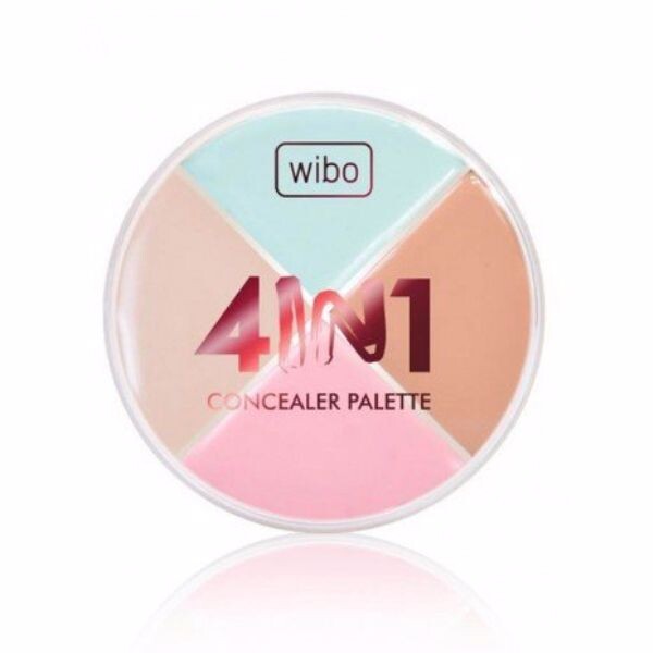 

Тени для век Paleta Corrector 4 En 1 Wibo, 14 гр.