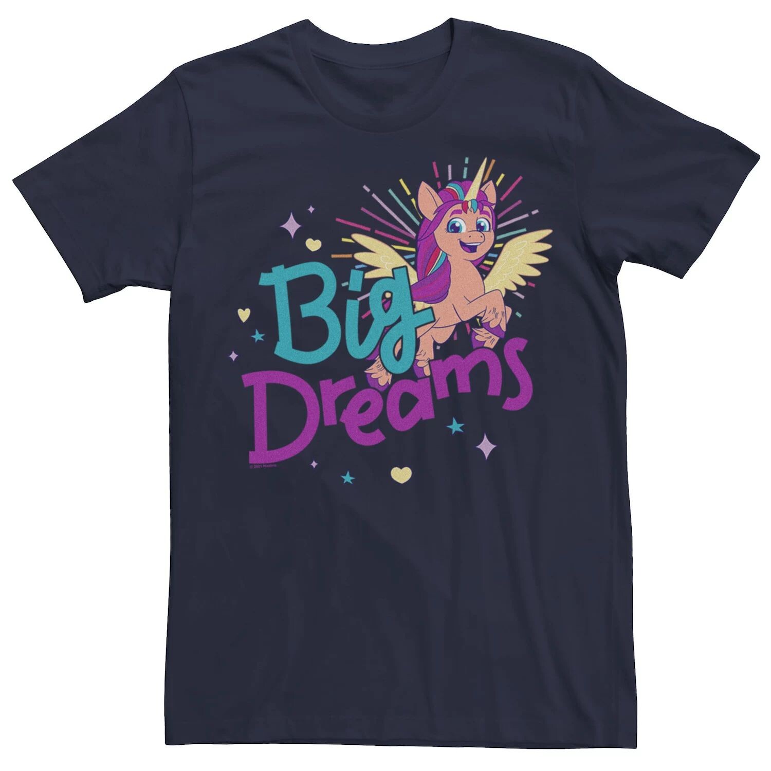 

Мужская футболка с логотипом My Little Pony Big Dreams Licensed Character