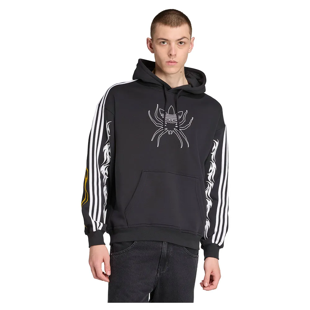 

Худи adidas Originals Spiders Loose, черный