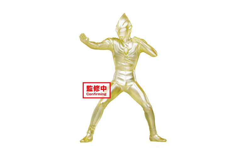 

Ultraman Tiga Courage Collection Hero Scale Figures BANPRESTO, shimmery tiga