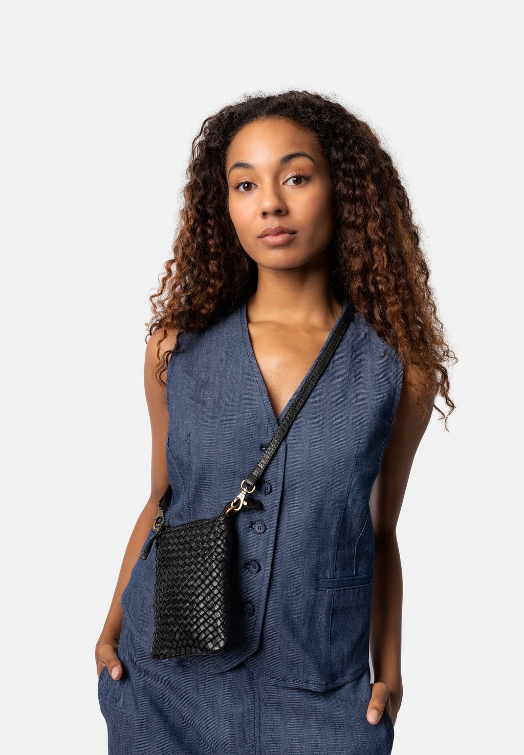 

Сумка через плечо JENNE SMALL - Across body bag RE:DESIGNED, черный