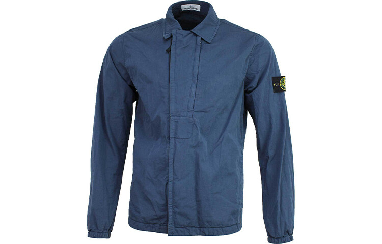 

Куртка мужская Stone Island со скрытой молнией, синий
