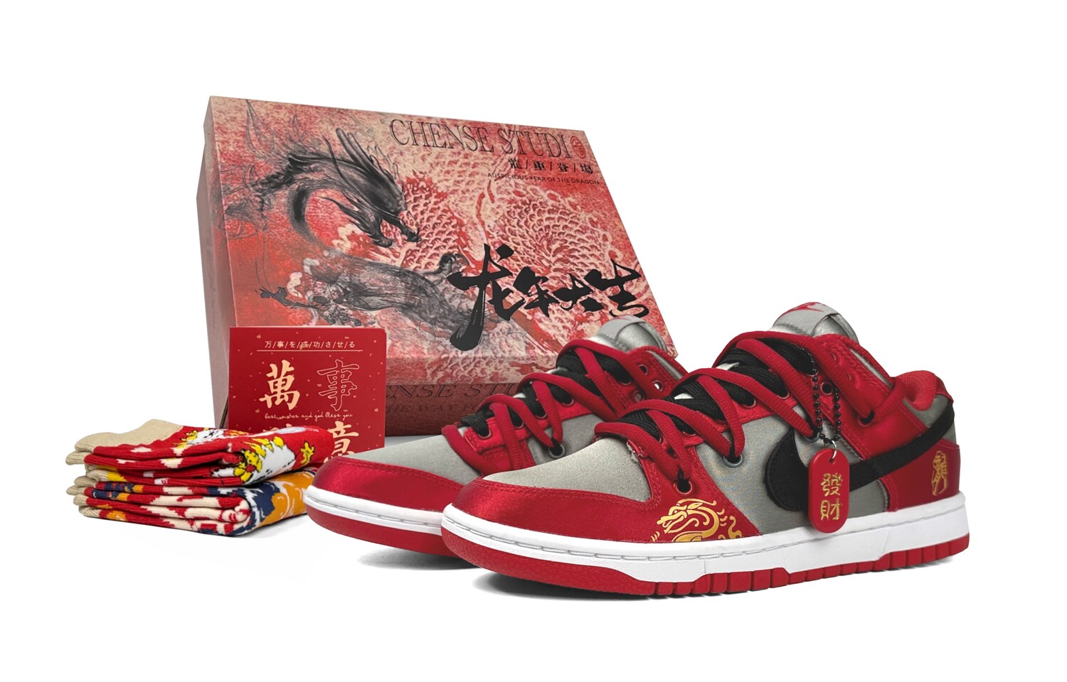 

Женские кроссовки для скейтбординга Nike Dunk, Red