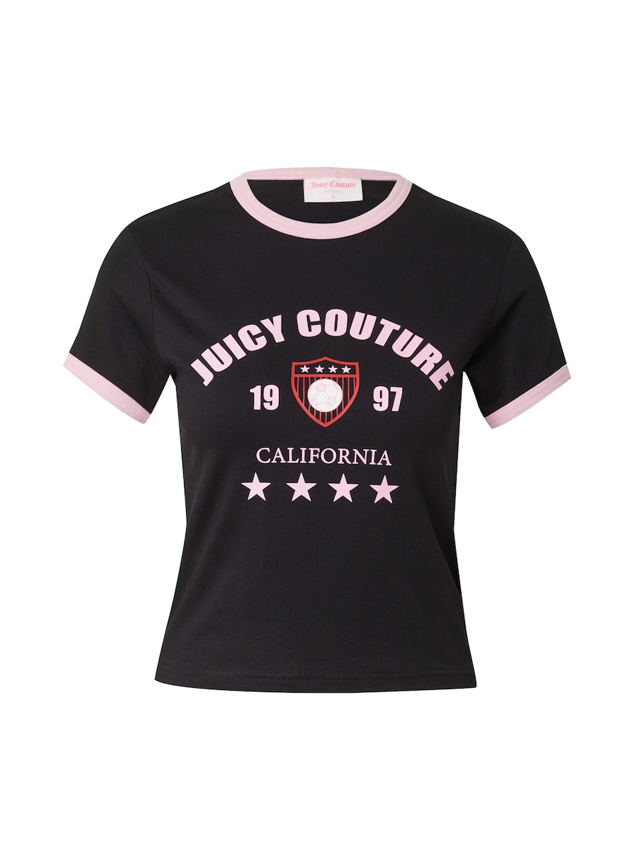 

Рубашка Juicy Couture The Arched Football Ringer, черный