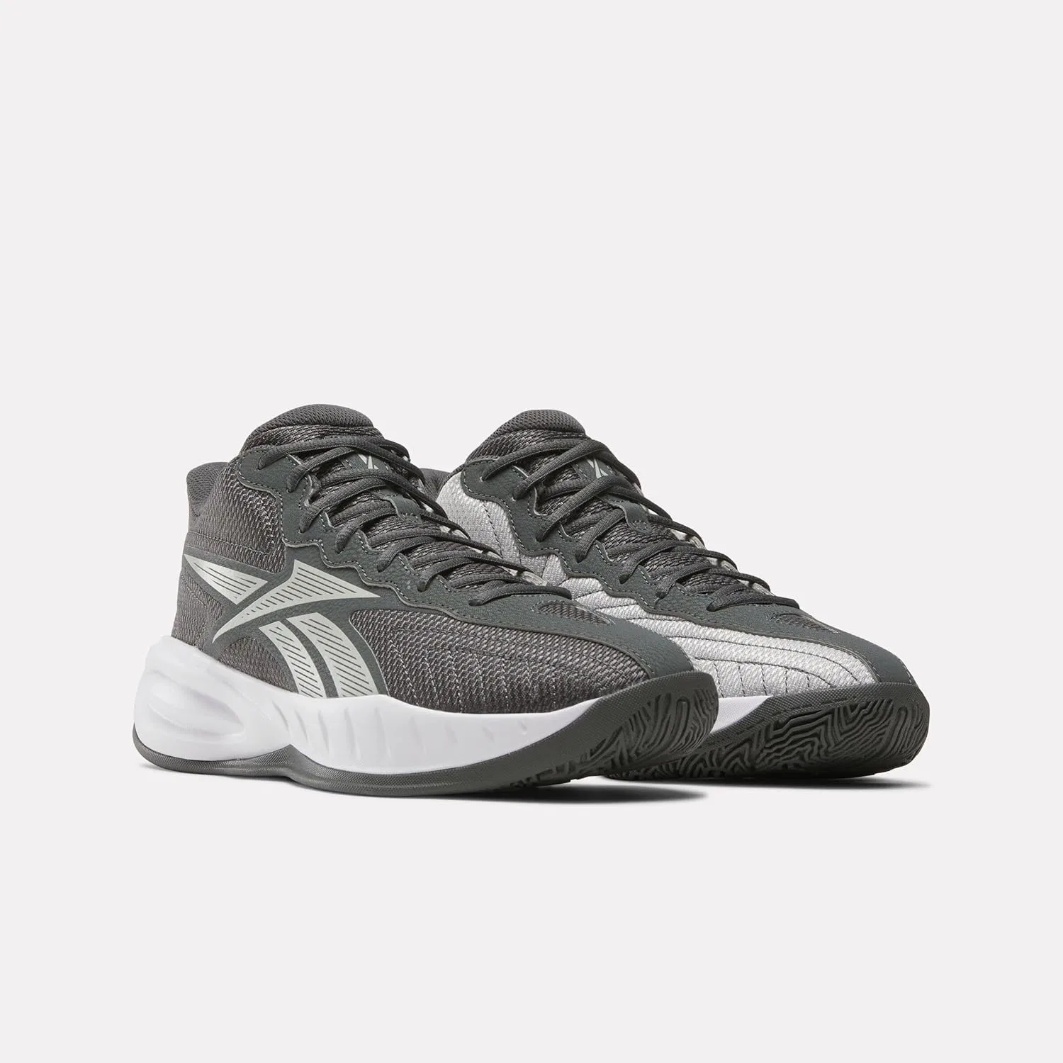 Кроссовки Reebok Unix Press Trainers, Grey 5 Grey 1 Ftwr White — фото 3