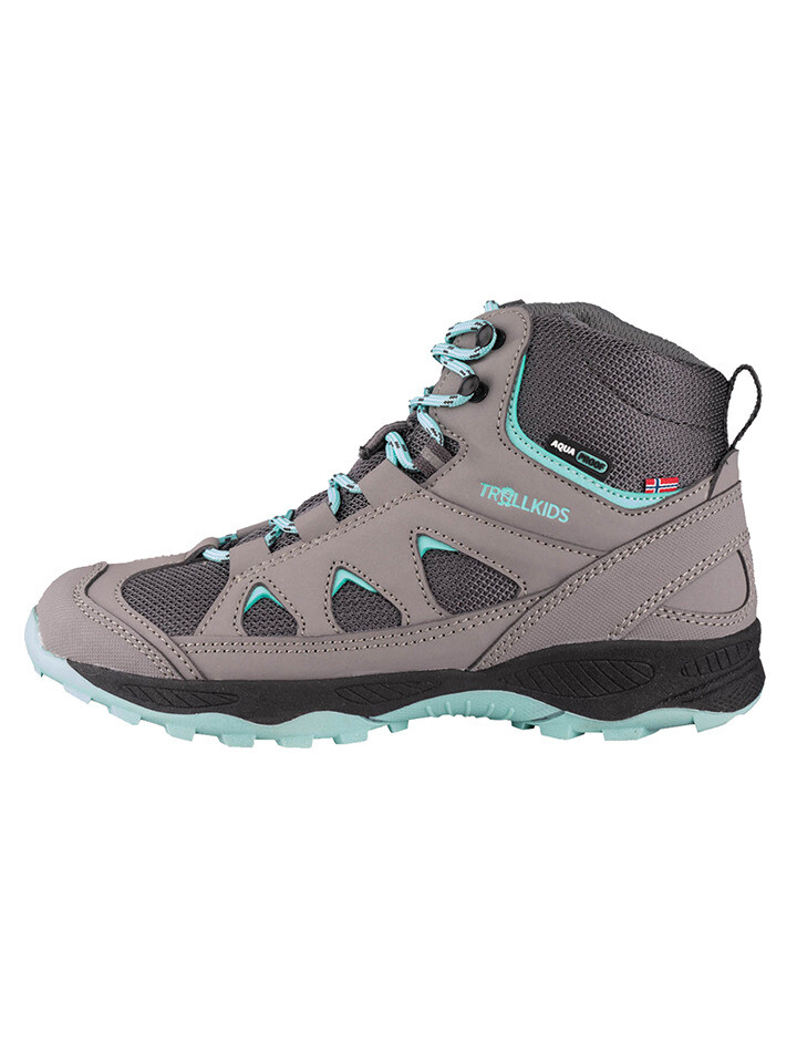 

Ботинки Trollkids Winterwanderschuhe Femund, цвет Grau/Türkis