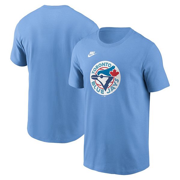 

Футболка Toronto Blue Jays Cooperstown Collection с логотипом команды, пудрово-голубая Nike